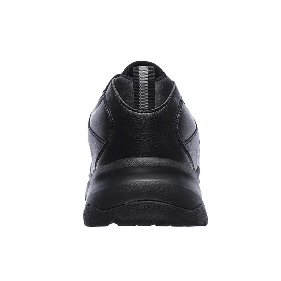 Skechers Leather Trainer W/ Memory Foam